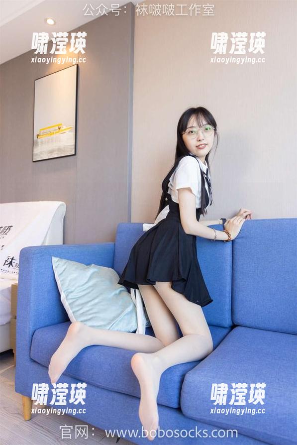 BoBoSocks袜啵啵 - 奶油的最新力作：首发在线写真，灰丝与脚尖加固，竟然成了新的赶潮流方式？