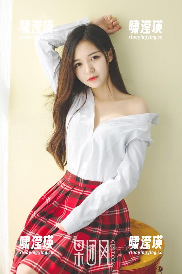 GIRLT果团网 - 莫雅淇黑白写真：是不是想到在黑白调中找到爱情，结果却只找到了影子？