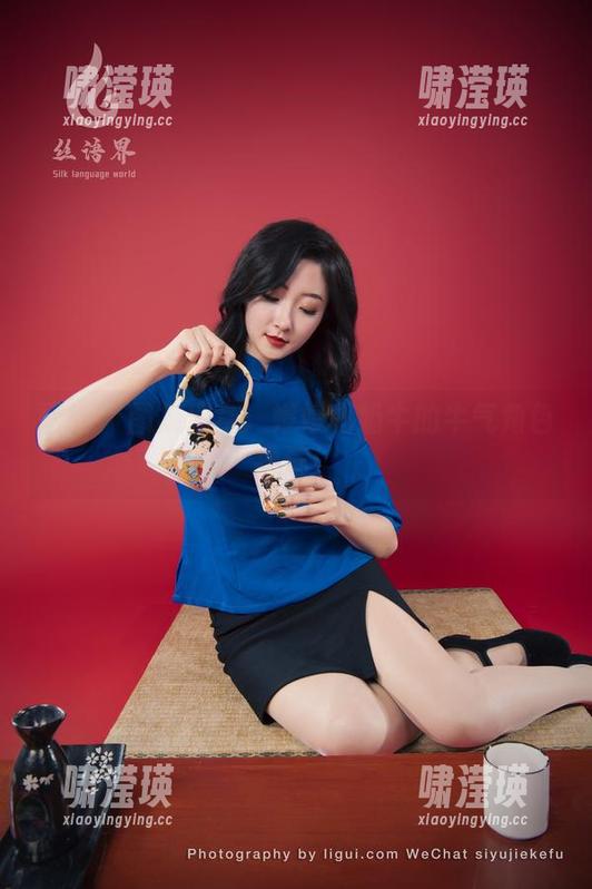 丽柜 - 图集现身：婷婷和奶牛的牛气角色扮演！